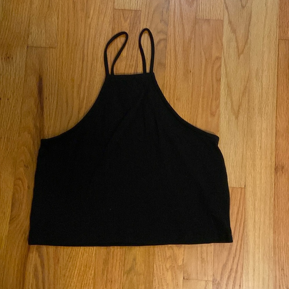 J Crew Ribbed Crop Top